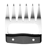 Stainless Steel Wood Meat Claws - Black - 1pcs Meat Claws - Medium - Stainless Steel/Wood - image 25