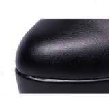 Women's Mary Jane Formal Stilettos - Black - Mary Jane Stilettos - 43 B - PU Leather - image 11