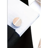 Funki Buys | Neckties | Men's 3 Pcs Beige White Striped Tie Set