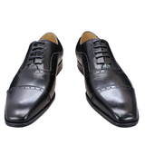 Men's Leather Luxury Wedding Shoes - Brown - Dress Shoes - 39 B - Genuine Leather - image 27