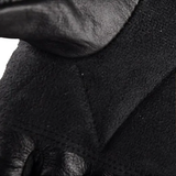 Men's Half Finger Leather Punk Gloves - Black - 1 - Gloves - Adjustable - PU Leather/Polyester - image 8