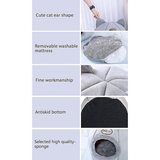 Cat Beds Cozy Sweet Pink Cave House - Pink - XL 40x40x40cm - Plush - image 30