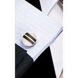Funki Buys | Neckties | Men's 3 Pcs Beige Gold Striped Tie Set