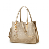 Handbags Women's Luxury Crossbody Bag - Gold - 1 - 999002F1O - Handbag - Small - PU Leather - image 10