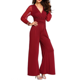 Women's Sassy Wide Leg Evening Pant Suit - Black - Wide Leg Evening Pant Suit - 3XL - Polyester Chiffon - image 10