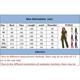 Women's Elegant Wide Leg Dress Pantsuit - Purple - Jumpsuit - XXXL - Polyester - image 27