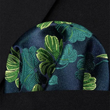 Funki Buys | Neckties | Men's 3 Pcs Green Floral Formal Tie Set