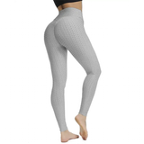 Women's Stretch Push Up Yoga Pants - Light Gray - Pants - XL - image 3
