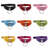 Women's Cosplay Dog Collar Choker - Black - Circle Choker - Medium - PU Leather - image 25