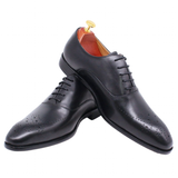 Men's Luxury Genuine Leather Dress Shoe - Black - Men's Formal Shoes - 12 B - Genuine Leather - image 24
