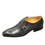 Men's Genuine Leather Formal Dress Shoe - Gray - Dress Shoes - 50 B - Genuine Leather - image 11