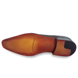 Men's Luxury Genuine Leather Dress Shoe - Black - Men's Formal Shoes - 12 B - Genuine Leather - image 14