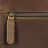 Messenger Bags Men's High Quality Bag - Brown - Messenger Bag - Medium - Genuine Leather - image 13