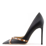 Women's Luxury Leather Rivet Stilettos - Apricot - 3 / Suede / 10cm - 41 B - Genuine Leather - image 8