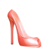 High Heel Shoe Wine Bottle Holder - Pink - High Heel Shoe Wine Bottle Holder - 8.66 x 7.48 x 3.94" - Epoxy Resin - image 3