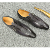 Men's Genuine Leather Formal Dress Shoe - Black - Dress Shoes - 50 B - Genuine Leather - image 10