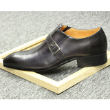 Men's Genuine Leather Formal Dress Shoe - Black - Dress Shoes - 50 B - Genuine Leather - image 7