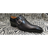 Men's Genuine Leather Formal Dress Shoe - Black - Dress Shoes - 50 B - Genuine Leather - image 4