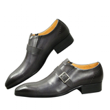 Men's Genuine Leather Formal Dress Shoe - Black - Dress Shoes - 50 B - Genuine Leather - image 9