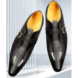 Men's Genuine Leather Formal Dress Shoe - Black - Dress Shoes - 50 B - Genuine Leather - image 3