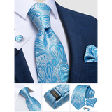 Funki Buys | Neckties | Men's 3 Pcs Stylish Formal Tie Set
