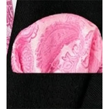 Funki Buys | Neckties | Men's 4 Pcs Pink Paisley Luxury Tie Set
