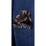 Funki Buys | Neckties | Men's 3 Pcs Silk Paisley Tie Set