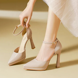 Women's Patent Leather Pointed Toe heels - Red - 12cm Heels - 42 B - Patent Leather - image 35