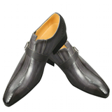 Men's Genuine Leather Formal Dress Shoe - Black - Dress Shoes - 50 B - Genuine Leather - image 1