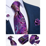 Funki Buys | Neckties | Men's 3 Pcs Stylish Formal Tie Set