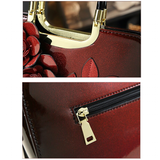Handbags Women's Elegant Evening Bag - Gold - Wedding Clutch - Medium - PU Leather - image 16