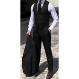 Men's Fashion Formal Wedding Tuxedos 3Pc - Royal Blue - 3 Pcs Suit - 6XL - Polyester - image 19