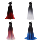 Women's Stylish Chiffon Evening Dress - Black/Multi - Dress - 26W - Polyester/Chiffon - image 2