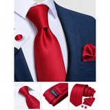 Funki Buys | Neckties | Men's 3 Pcs Stylish Formal Tie Set