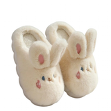 Women's Cute Rabbit Slippers - White - Rabbit Slippers - 36-37 - Plush - image 3