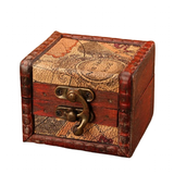 Small Travel Jewelry Box Zip Up - New Wood Box - Travel Jewelry Case - PU Leather - image 13