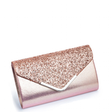 Handbags Women's Evening Clutch Purse - Gold - Clutch Purse - Small - Satin - image 1