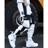 Men's Punk Goth Streetwear Cargo Pants - Black - 1 / Evb60 / Pants - XXXL - Polyester - image 31