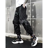Men's Punk Goth Streetwear Cargo Pants - Black - 1 / Evb60 / Pants - XXXL - Polyester - image 39