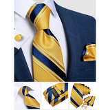 Funki Buys | Neckties | Men's 3 Pcs Stylish Formal Tie Set