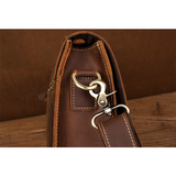 Messenger Bags Men's Leather Laptop Bag - Brown - Men's Bag - Large - Genuine Leather - image 23