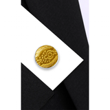 Funki Buys | Neckties | Men's 3 Pcs Yellow Gold Floral Tie Set