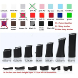 Women's Harajuku Flock Buckle Boots - Custom - Boots - 46 B - PU Leather - image 9