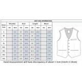 Men's High Quality 3 Pcs Formal Dress Suit - Grey - 1 / 3 Pcs Suit - M (EUR XXS) - Polyester - image 33