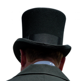 Men's Handcrafted Luxury Formal Top Hats - Gray - Hat 15cm - S(55cm) - Wool - image 43