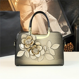 Handbags Women's Elegant Evening Bag - Gold - Wedding Clutch - Medium - PU Leather - image 5