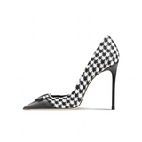 Women's Genuine Leather Patent Pumps - Black 1 - 6cm Heel / Stiletto Shoes - 41 B - Genuine Leather - image 13