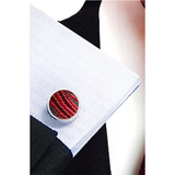 Funki Buys | Neckties | Men's 3 Pcs Red Silk Formal Tie Set