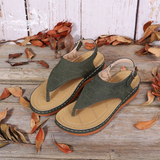 Women's Summer Slip On Sandals - Black - Slip On Sandals - 43 B - PU Leather - image 26