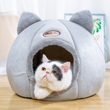 Cat Beds Cozy Sweet Pink Cave House - Pink - XL 40x40x40cm - Plush - image 13